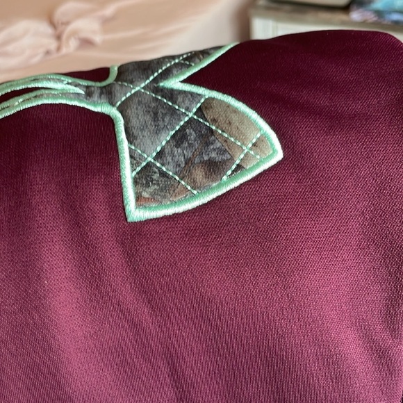 Under Armour Storm Women’s Hooded Sweatshirt SZ Small Camouflage - Picture 12 of 14